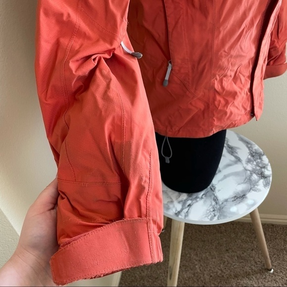 The north face hyvent Recco system orange coat M - Picture 6 of 9